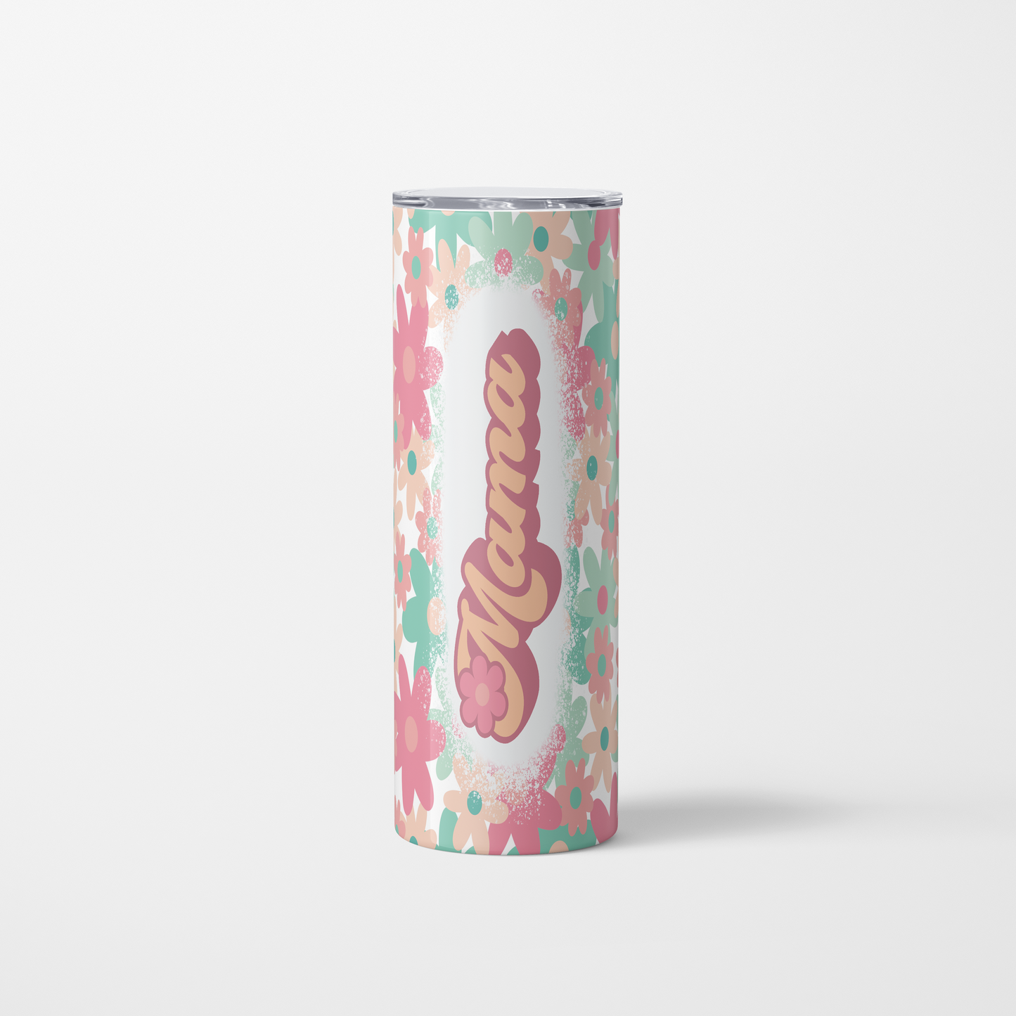 Retro mama floral 20oz tumbler