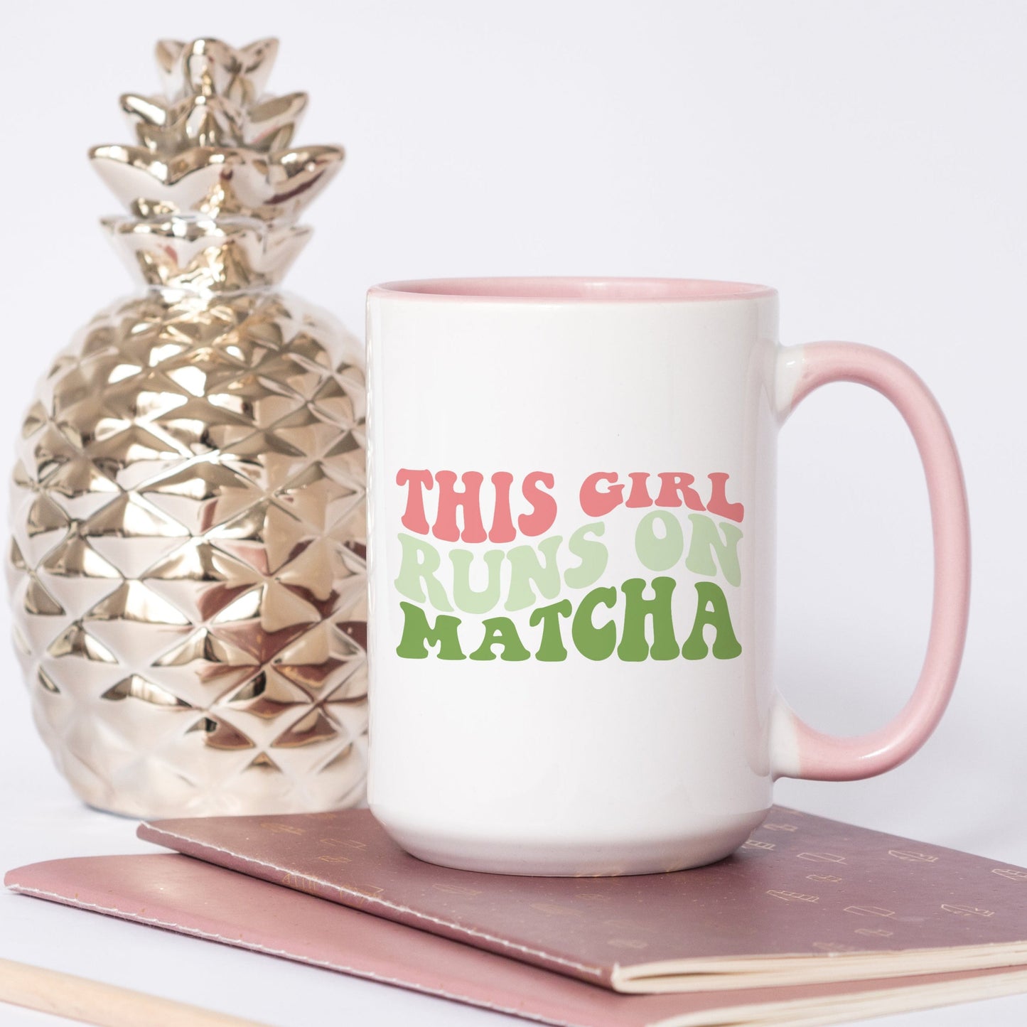 Runs on matcha 15oz mug