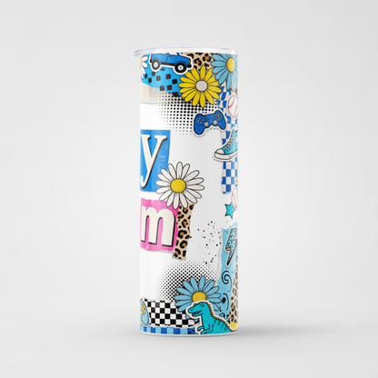 Boy mom 20oz tumbler