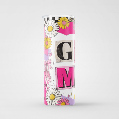 Girl mom 20oz tumbler