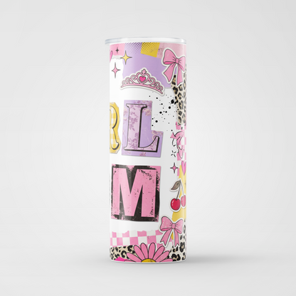 Girl mom 20oz tumbler