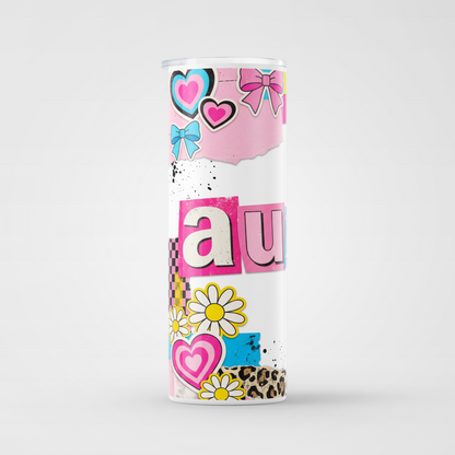 Scrapbook 20oz tumbler