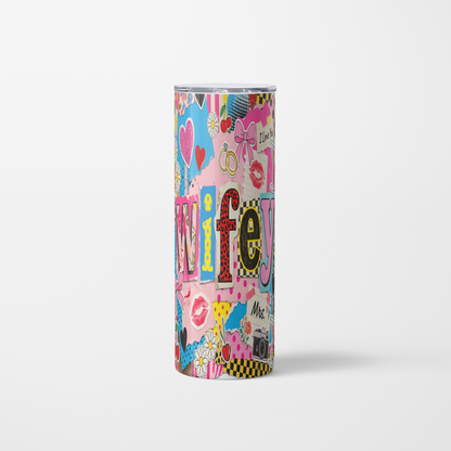 Scrapbook 20oz tumbler