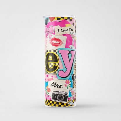 Scrapbook 20oz tumbler