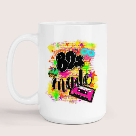80's made retro 15oz mug